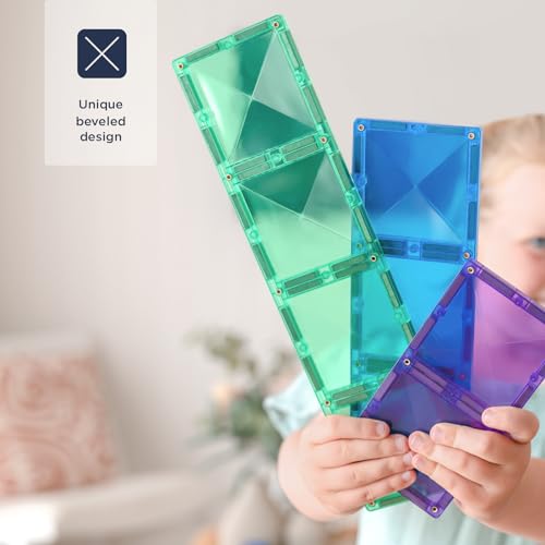 Connetix 18-Piece Rainbow Rectangle Expansion Set — view 4