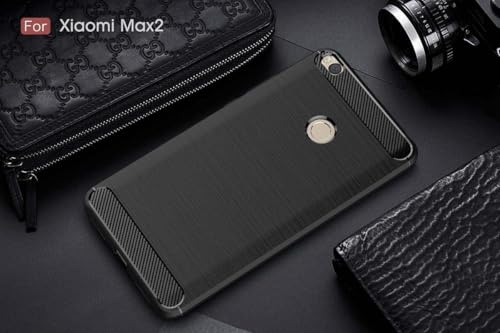 Image of Hybrid Carbon Fiber Back Case for Mi Max 2 (Black)