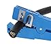 IDEAL Industries, Inc. 45-164 Ringer Adjustable Blade Cable Stripper, Cable Stripping Tool for 1/4 in. - 9/16 in. O.D. Cable, Blue, 1 Stripper