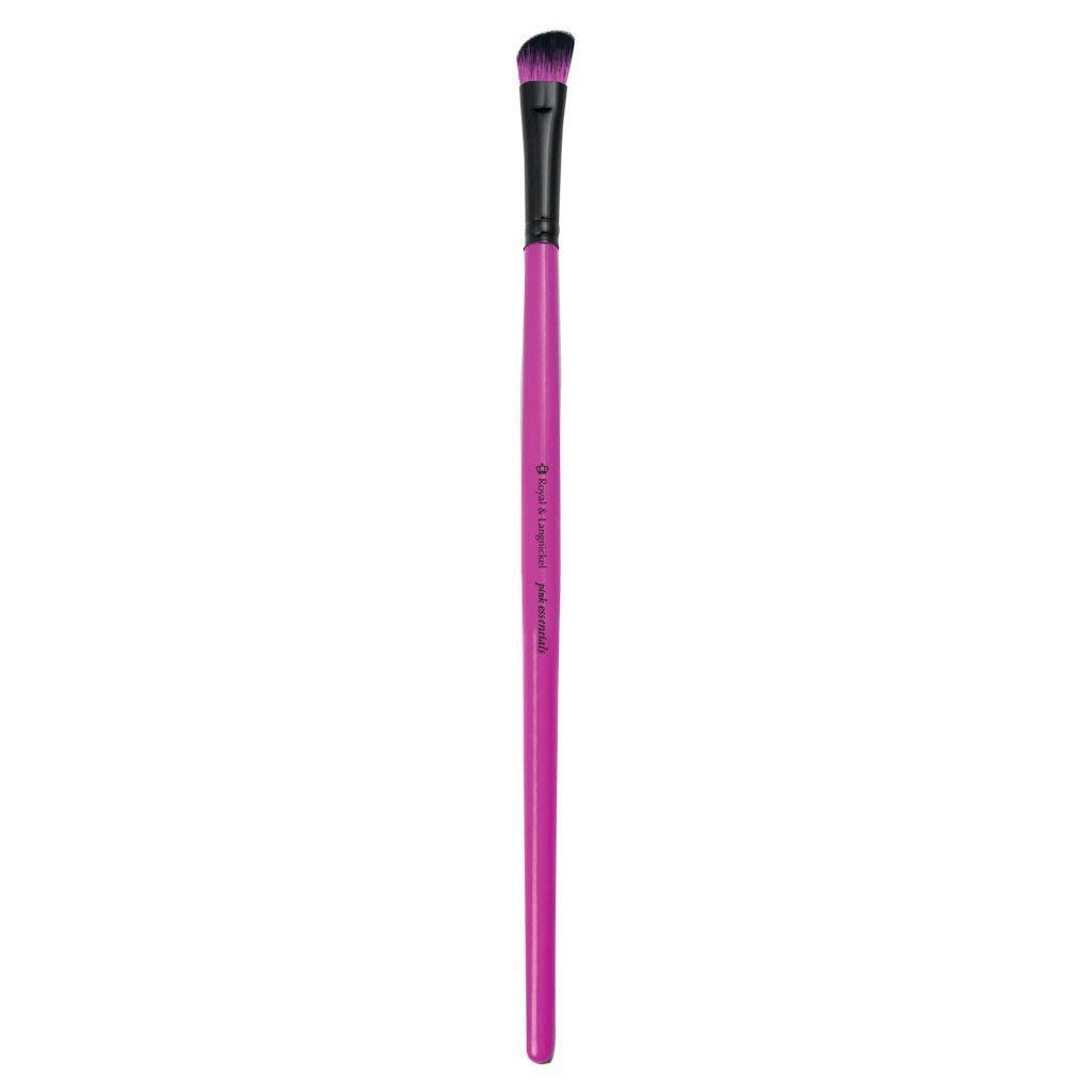 Royal & Langnickel Pink Essentials Synthetic Angled Eye Shadwe