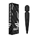 Lush Velocity Massage Wand - Waterproof, Wireless, Powerful Vibration - Personal Therapeutic Massager (Slate), Large