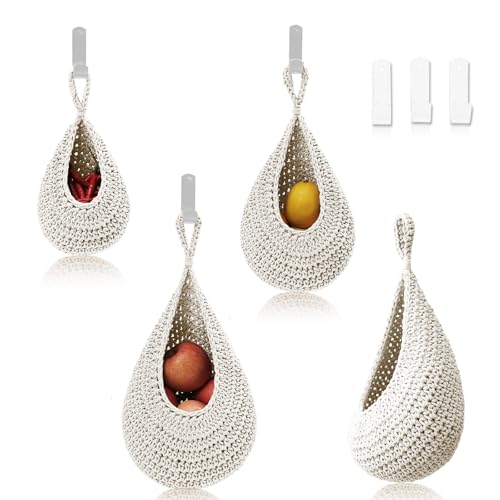 MKO SHUN Hanging Fruit Basket Set Of 3