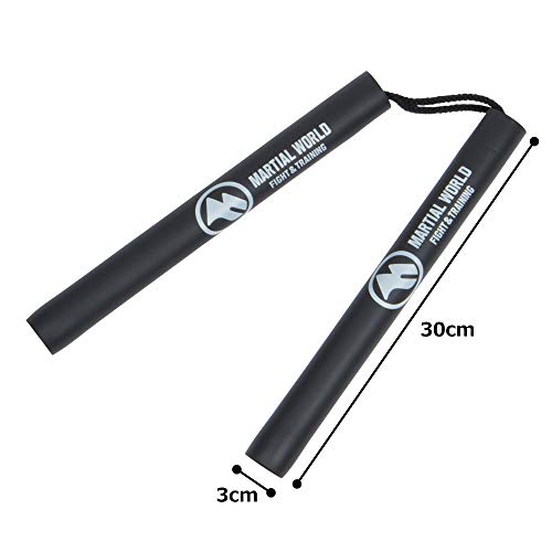 マーシャルワールド ソフトヌンチャク NC3-BK