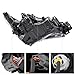Front Headlights Assembly Left Side for 2022 2023 Mazda CX-5 w/LED DRL Projector Driver Head Lights Direct Replacement Headlamps Assy Set (Left Driver Side)