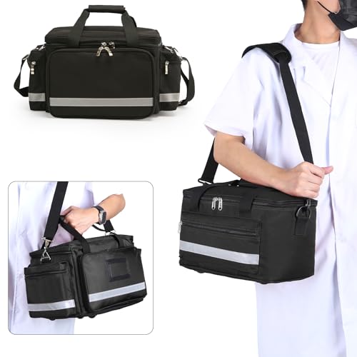 Be-Better Medical Bag Empty Emergency Bag First Responder Bag First Aid Bag Home Health Empty First Aid Storage with Detachable Divider Medical Supplies by Be-Better - Image 7