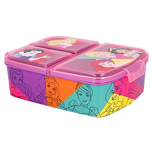 BOÎTE À LUNCH MULTI-COMPARTIMENTS | DISNEY PRINCESS BRIGHT & BOLD