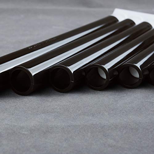 16 Pipes Pan Flute Pan Pipe C Key Abs Plastic Traditional Woodwind Musical Instrument For Beginner And Musical Lover (18 Pipes, Dark Brown And White) #TOP5