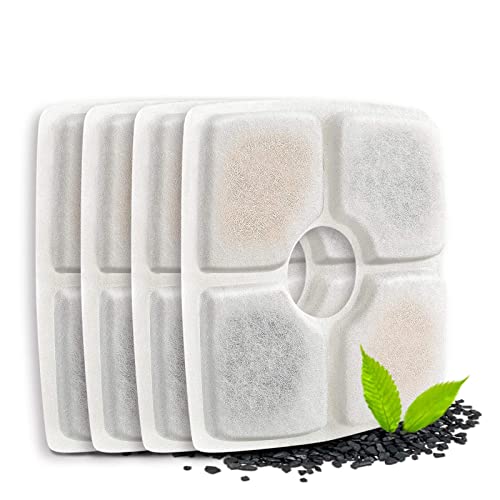 Veken-4-Pack-Replacement-Filters-for-84oz25L-Automatic-Pet-Fountain-Cat-Water-Fountain-Dog-Water-Dispenser - Cucciolini Doodles   Veken-4-Pack-Replacement-Filters-for-84oz25L-Automatic-Pet-Fountain-Cat-Water-Fountain-Dog-Water-Dispenser