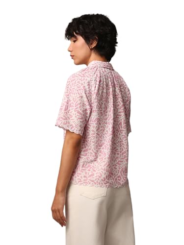 Image of ONLY Womens Cotton Regular Fit T-Shirt