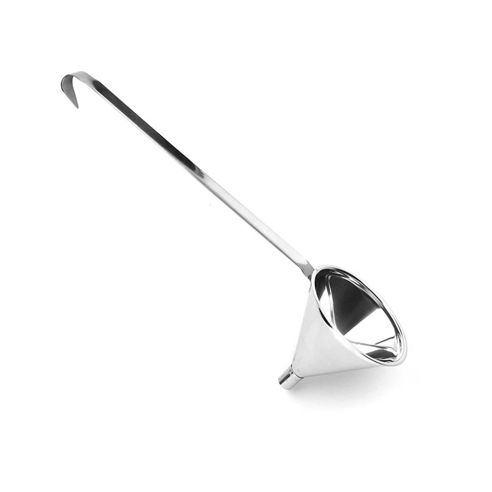 Embudo de petaca Embudo de Cocina Embudo de Acero Inoxidable 304 de Mango Largo, Mini embudos Grandes y pequeños engrosados ​​de Gran Calibre, Embudo Multiusos de Agua y Aceite