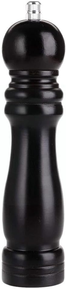 Salt and pepper grinder set, Wooden Pepper Spice Grinder Manual Sea Salt Mill Kitchen Tool or