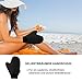Yvoier Self Tanning Mitt Applicator - Elastic Wrist Tan Mitt Applicator Microfibre Tanning Lotion Applicator Self Tanning Glove Sunless Tanning Mitt Streak Free Tan for Tanner Spray Mousse Lotions