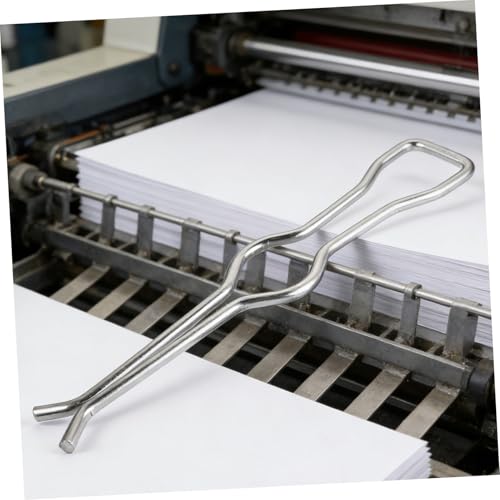Fourche antidérapante de 40 cm en métal galvanisé pour machine d'impression