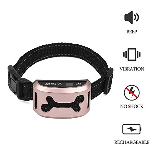 NuoYo collar anti-ladrido collar anti-perro (para perros pequeños) perro impermeable