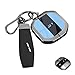 ULTFVPMQR Fit for Jetour Shanhai T1 Freedom Traveller 2025+ Key Case Decoration Cover Shell Keychain Housing Holder Fob(Style1-White)