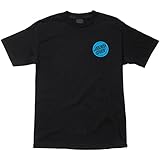 Santa Cruz Hand Men's Short Sleeve Shirt Large Black