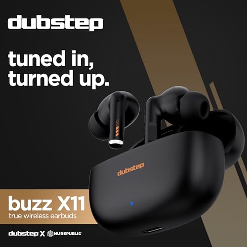 Dubstep Buzz X11 Wireless Earbuds, Phantom Black - Image 4