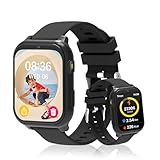 Tzzulsx Kids Smart Watch with 18 Games, Smart Watch for Kids with Camera, Sleep Tracker, Pedometer, Alarm, Flashlight, Waterproof Fitness Tracker for Christmas Birthday Gifts for Boys and Girls
