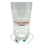Cruzcampo Half Pint Glass Nucleated 10oz Half Pint Glass Roxley