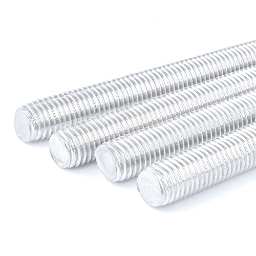 NUZBCPETR Varillas roscadas de Aluminio Pernos prisioneros con Rosca métrica(M12 x 100mm)