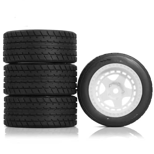 Pneus RC pour Tamiya M03 M04 M05 et MJX 14303 14304 avec jantes en plastique résistant
