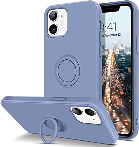 Coque Samsung Note 10 Plus en silicone liquide gris anti-chute protection arrière housse