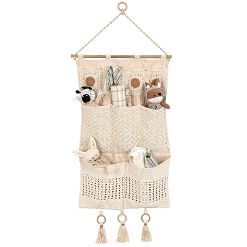Rangement mural pour jouets et couches : la solution chambre bébé - 2