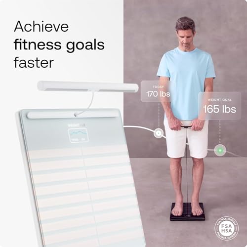 Image of WITHINGS Body Scan - Smart Scale, Segmental Body Composition, ECG, White