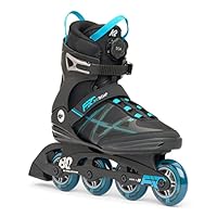 K2 Skates Herren Inline Skates F.I.T. 80 BOA, Black - Blue, 30H0000.1.1.085