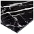 Tenedos 12x12 inch Nero Marquina Black & White Marble Tile – 5 Pieces, Ideal for Kitchen Backsplash, Bathroom, Fireplace Surround, Wall, Floor, and Countertop Use