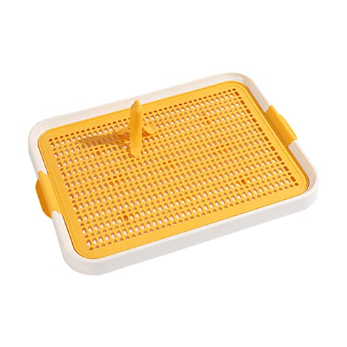 Abaodam Dog Litter Box Thickened Toilet Easy to Clean No Odor for Household Puppy