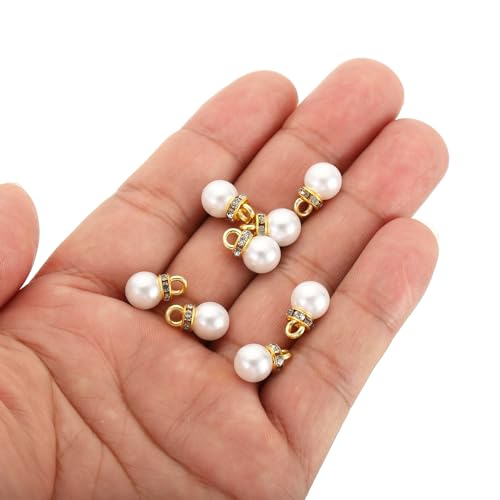 PATIKIL (8mm Pearl Charm - Image 4