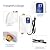 Tankless Water Heater Electric 110V, 3000W Instant Electric Water Heater, Under Sink Water Heater with Digital Display, On Demand Hot Water heater Electric for Kitchen Bathroom Washin