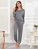 Andeip Women's Pajama Sets Long Sleeve Top Sleepin... #3