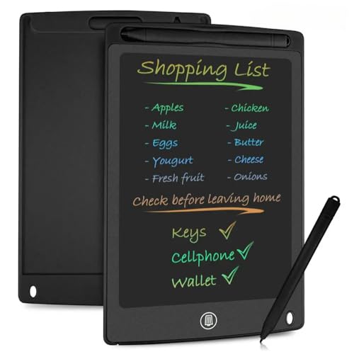 Lousa Magica Infantil Digital Tablet LCD Tamanho 8.5 Polegadas Com Caneta Resistente a Queda (Vermel