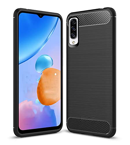 Amazon Brand – Solimo Back Cover Case for Samsung Galaxy A50 | Compatible for Samsung Galaxy A50 Back Cover Case | 360 Degree Protection | Soft and Flexible (TPU | Matte Black)