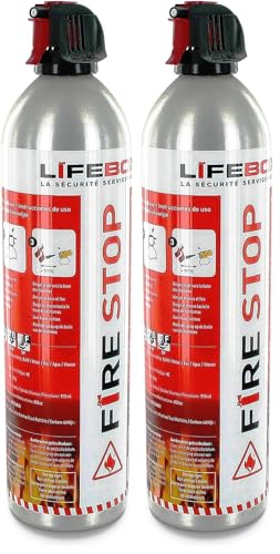 Extincteur aérosol 750ml (Lot de 2)