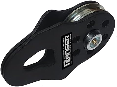 YOLLIT Ranger (10 Tons 22,000 LBs) Commercial Reliability Snatch Block with Grease Fitting by Ultranger