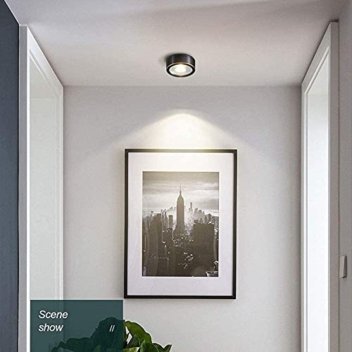 Lampe LED mur mur de style downlight rond pour éclairage monté