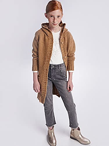 Mayoral Denim Pants for Girls Medium Gra4