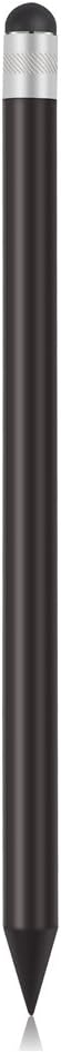 Capacitive Pen for Mobile Phones and Tablets, Universal Replacement Capacitive Pencil with Rubber Nib Support Click, Double Click, Drag, Scroll, 165 * 9 * 9mm