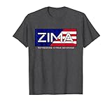 Zima Flag Tee (Official) T-Shirt, Men, Dark Heather Grey, X-Large
