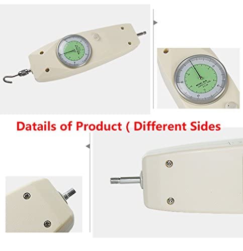 Push Pull Tester Meter Pointer Type Force Gauge Dynamometer with Max Load Range 100N/22Ib