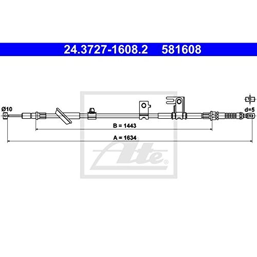 ATE 24.3727-1608.2 Système de Servofrein