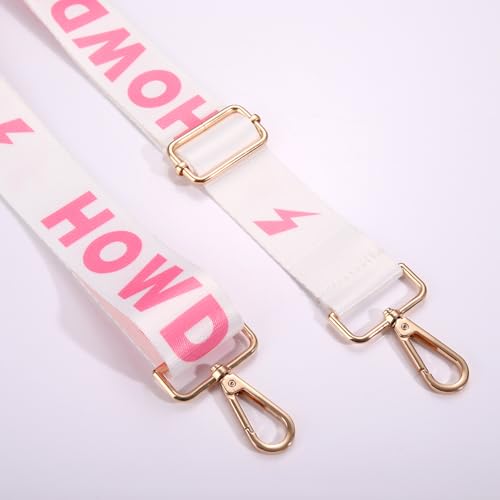 Image of Purse Strap Replacement Kentucky Derby Mother's Day Graduation Rainbow Pride Western Crossbody Shoulder Bag Straps