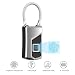 Produktbild blessvt Smart Schloss Fingerprint, Daumenabdruck-Schloss USB-Aufladung IP66 Wasserdichtes Schloss Ideal Für Schließfächer, Handtaschen, Schränke, Fitnessraum, Tür, Gepäck, Koffer, Rucksack, Büro