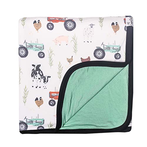 Image of Jo Three-Layer Baby Quilt: Soft Toddler Blanket for Boys, Cozy and Breathable | Newborn Baby Quilt | 46x46 Premium Polyester/Rayon