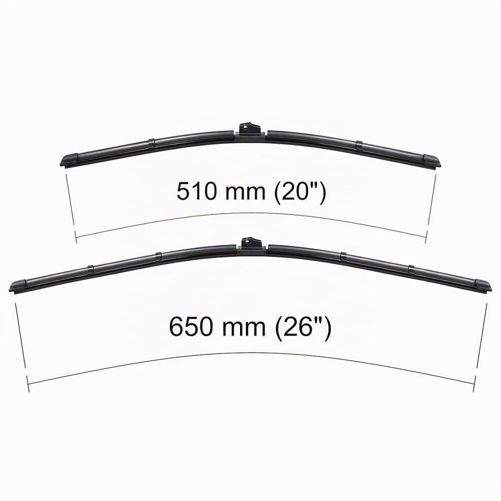 Mossa Escobillas delanteras adecuadas para Volvo XC60 SUV (2009-2017) PB
