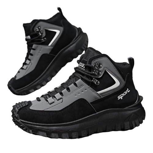 The First Young Shoes Men Steel-Toe Hiking Boots - Durable Work & Safety Footwear