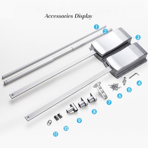Barre de suspension rabattable noir 700-930mm pour dressing